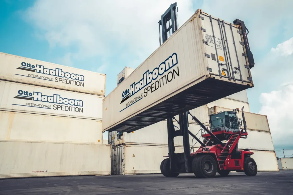 Haalboom Seecontainer